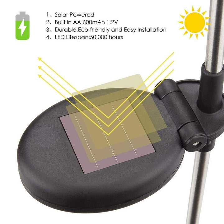 Solar-LED-Garden Lights "colourful Flies"