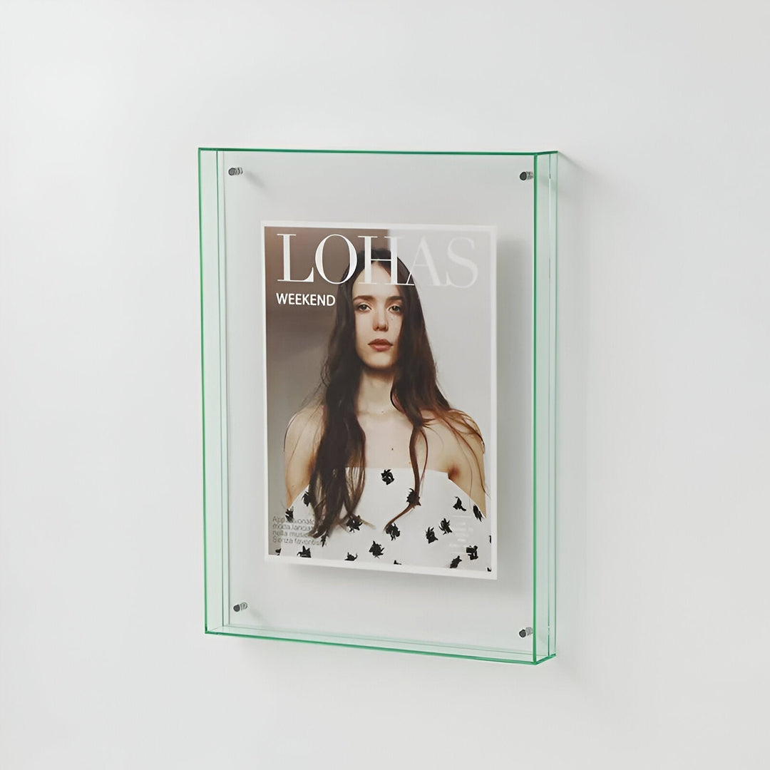 colourful transparent acrylic picture frame
