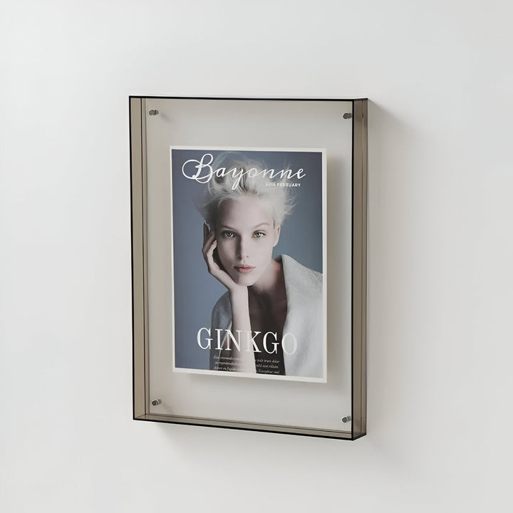colourful transparent acrylic picture frame