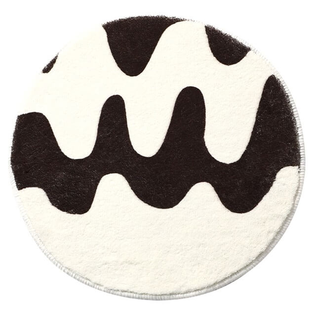Curvy Checker Mini Tufted Carpet