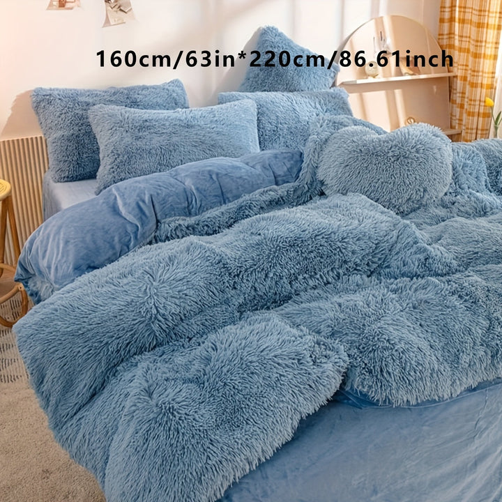 Luxurious Velvet Duvet Cover Set for Ultimate Comfort