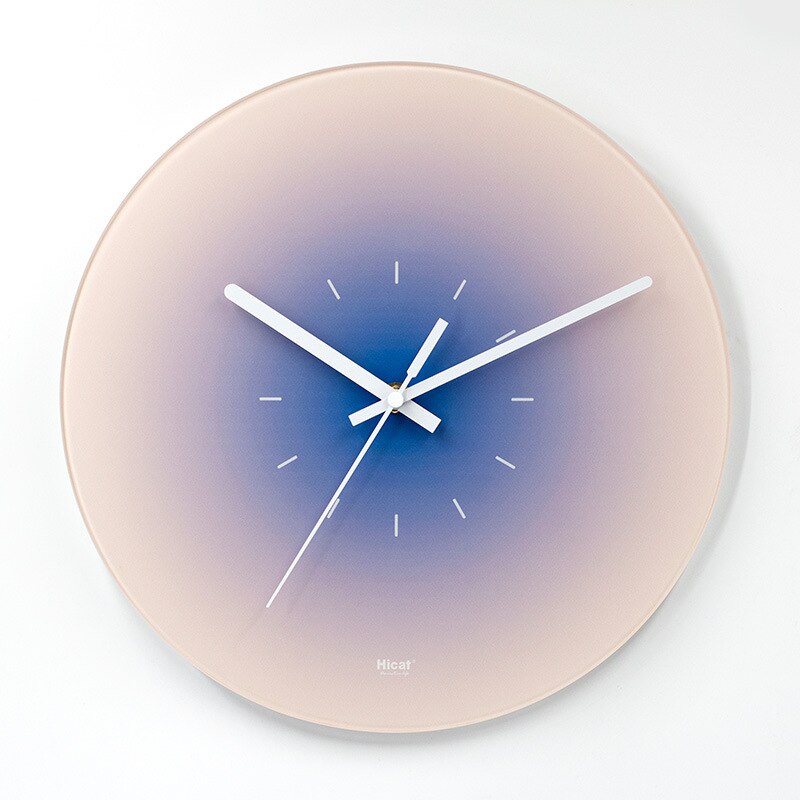 Luxury Wall Clock Made of Glass