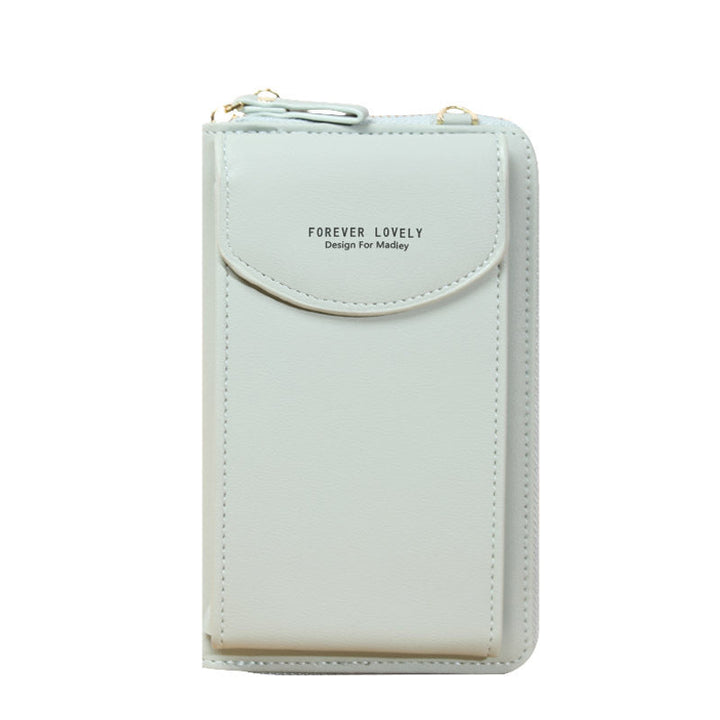 First-class phone case/shoulder bag with zipper |
