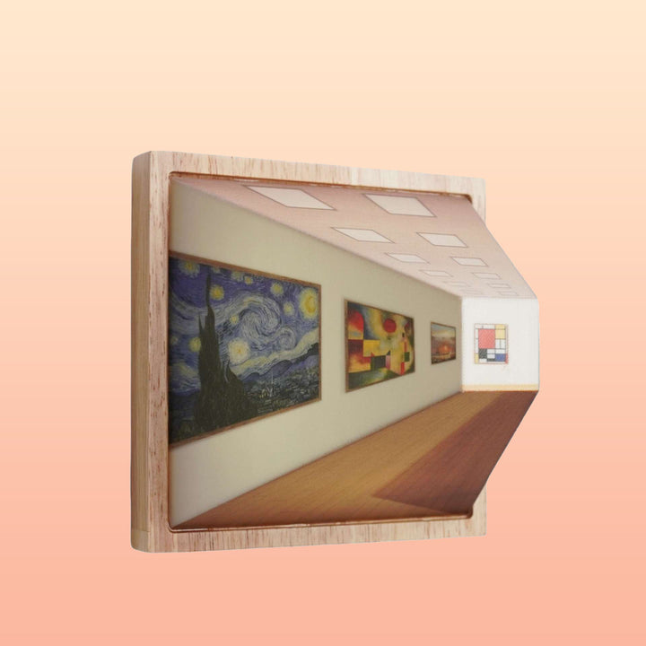 3D Glasses-Free Gallery Optical Illusion Wall Lamp &amp; Night Light