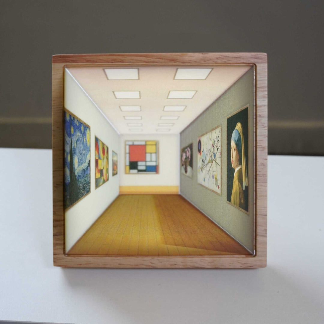 3D Glasses-Free Gallery Optical Illusion Wall Lamp &amp; Night Light