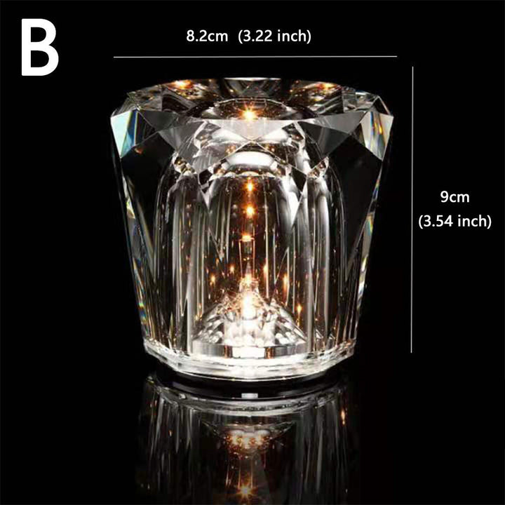 Crystal Lamp Wireless Table Lamp