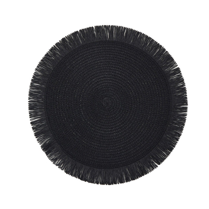 ThermoLuxe | Round braided placemats
