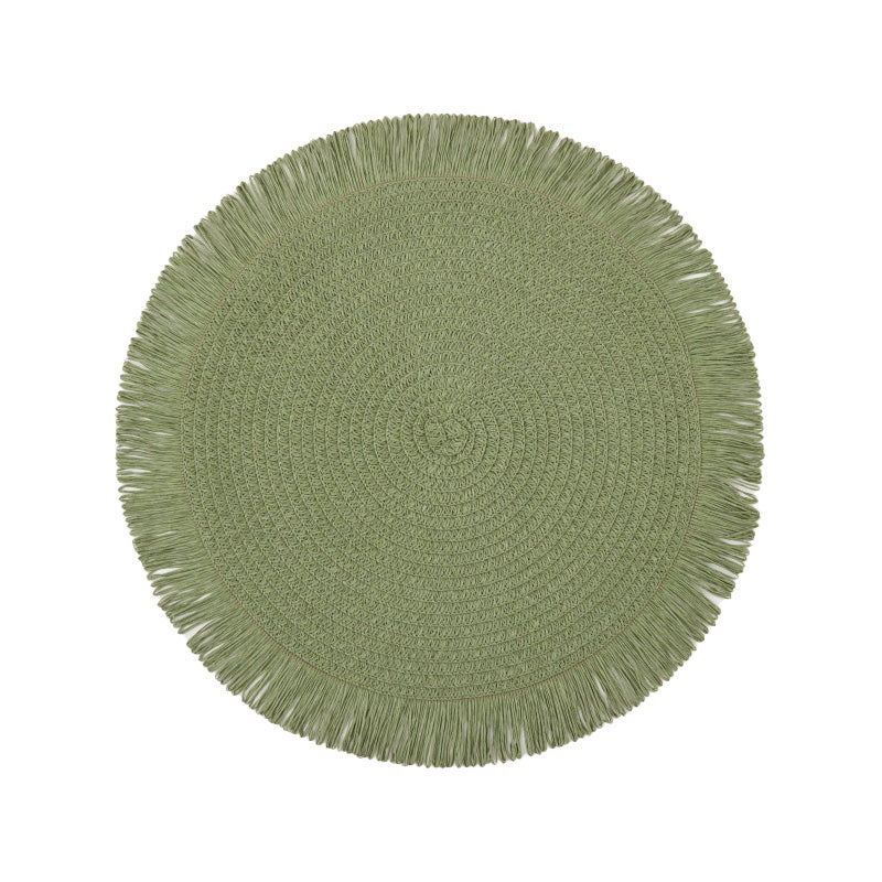 ThermoLuxe | Round braided placemats