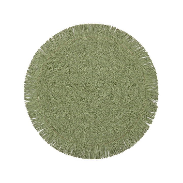 ThermoLuxe | Round braided placemats