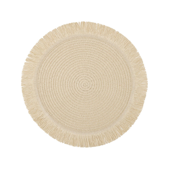 ThermoLuxe | Round braided placemats