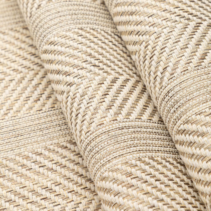 Minimalist Herringbone Sofa Cover | Breathable, Pet-Friendly Protection |
