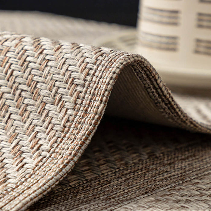 Minimalist Herringbone Sofa Cover | Breathable, Pet-Friendly Protection |