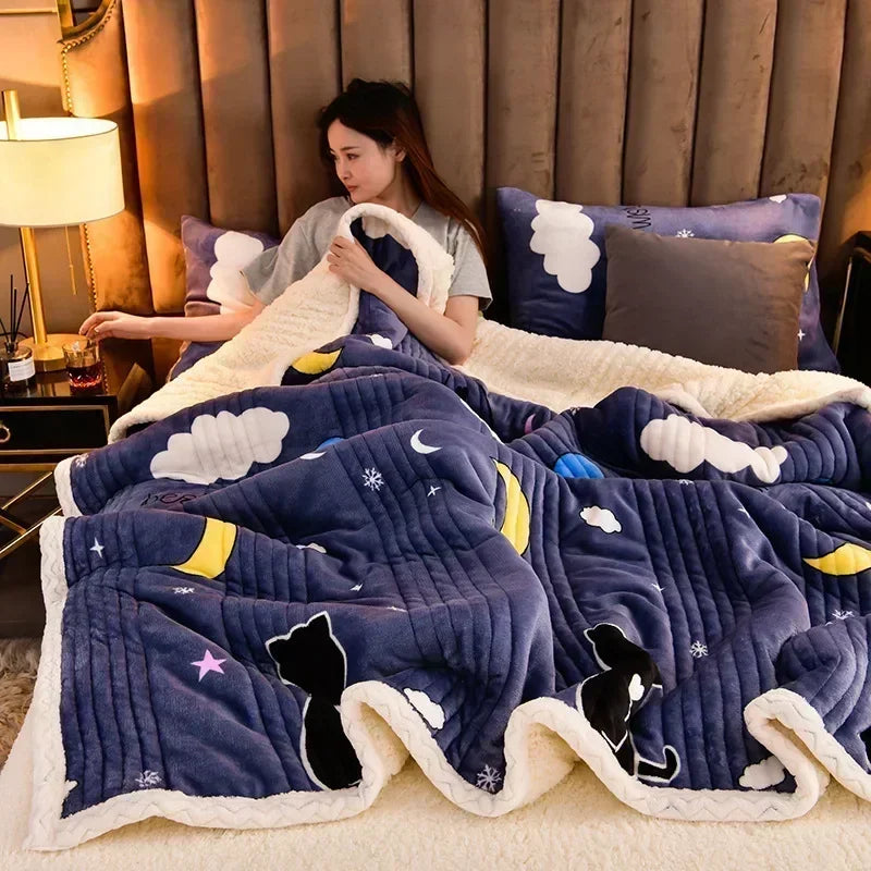 Fluffy Winter Blanket