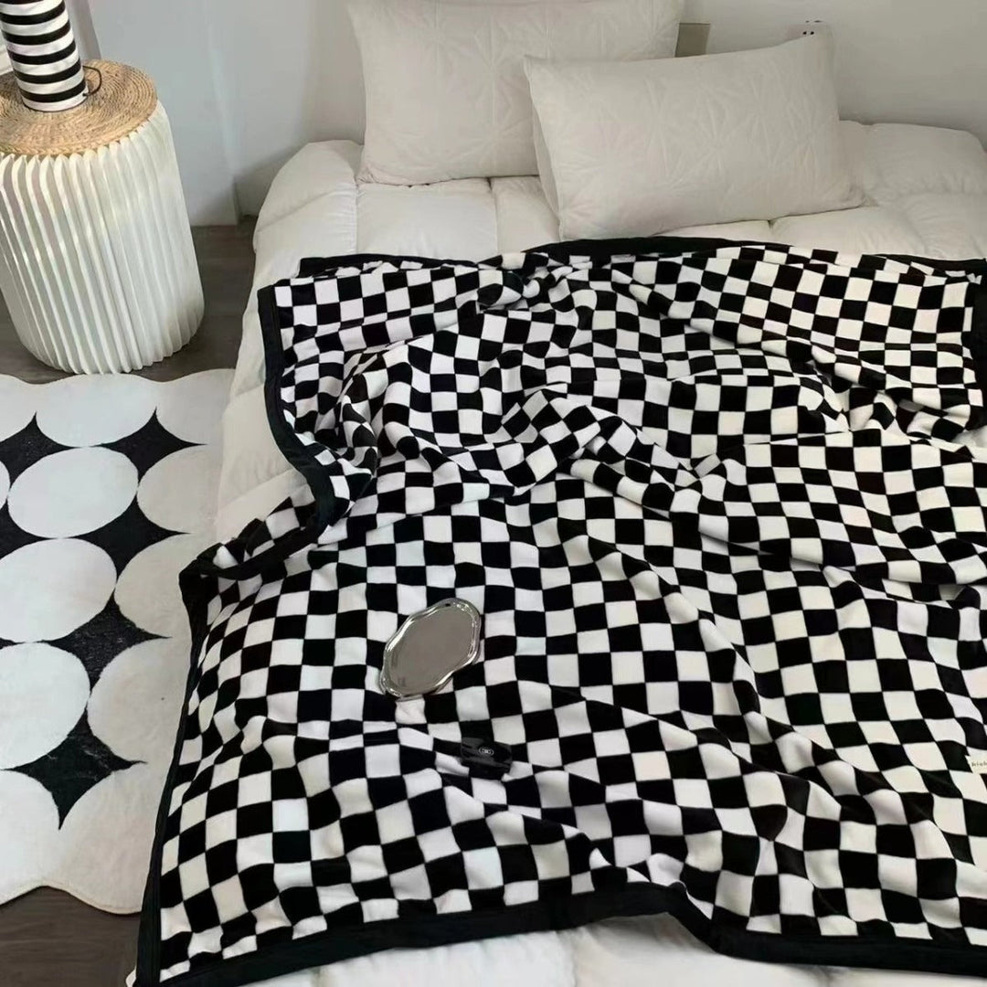 PlaidComfort | Flannel blanket checked