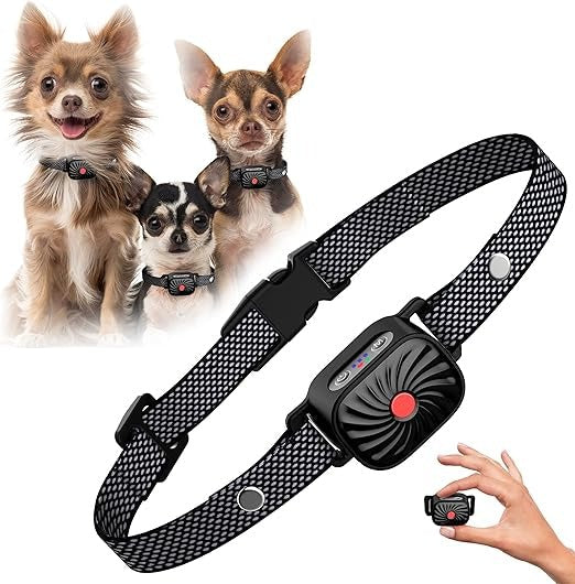 Adjustable Anti Bark Collar for Dogs | Humane, Comfortable &amp; Effective Bark Control Device for Small to Large Breeds