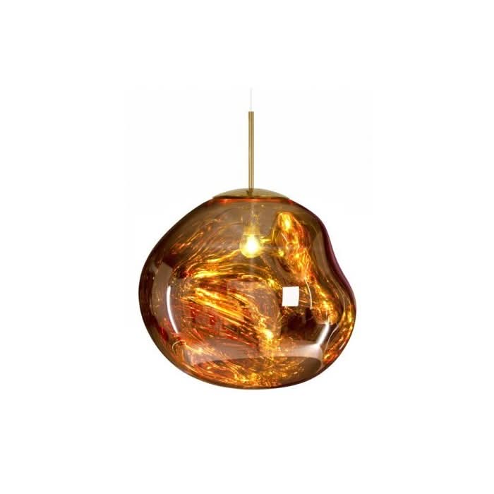 Dynamic Acrylic LED Ceiling Lamp with Mirror Finish