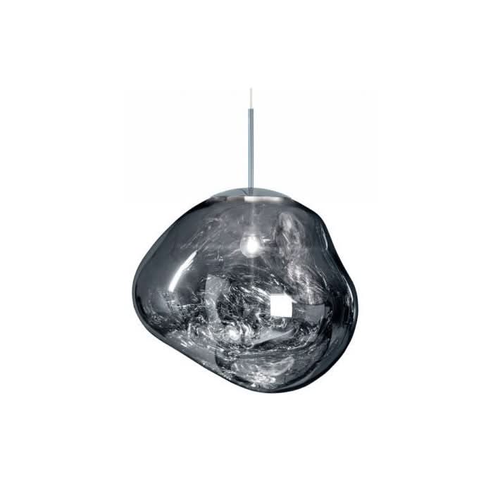 Dynamic Acrylic LED Ceiling Lamp with Mirror Finish