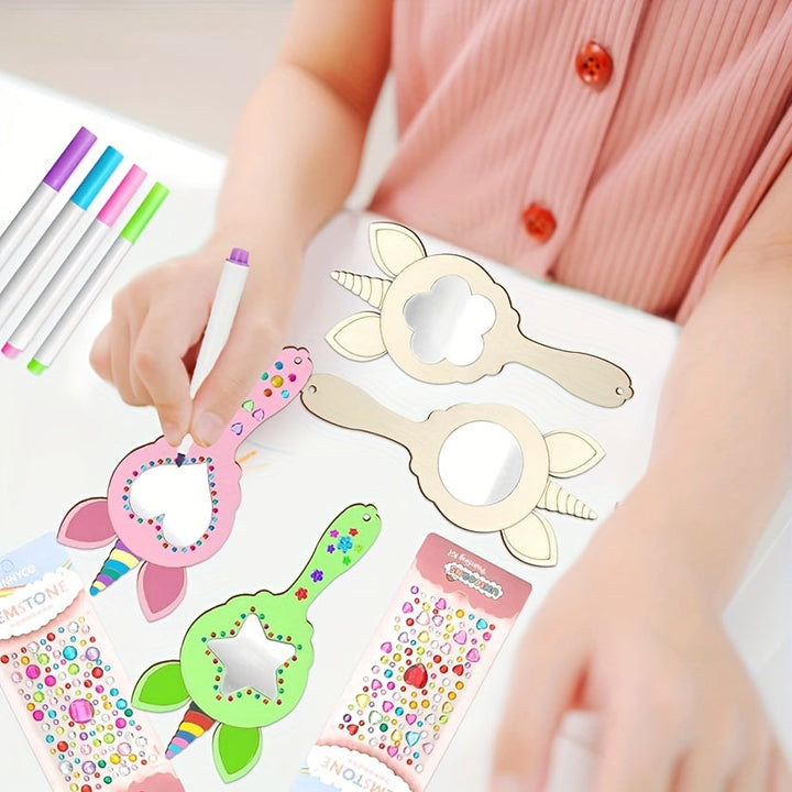 UnicornMagic – Wooden Mirrors for Creative Decoration