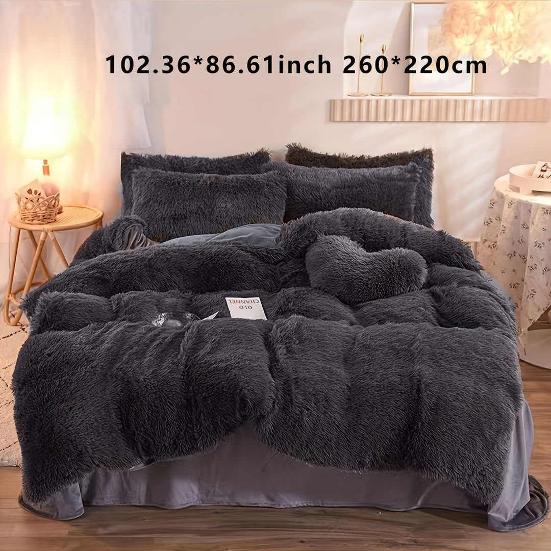 Luxurious Velvet Duvet Cover Set for Ultimate Comfort