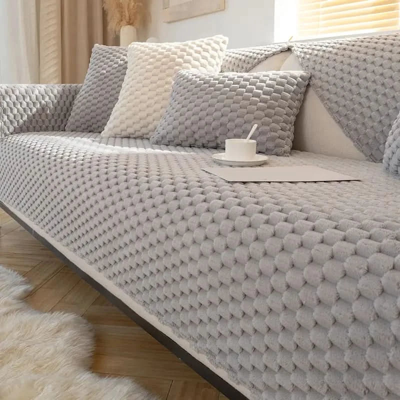 CozySlip - The ultimate non-slip sofa cover for more comfort and style