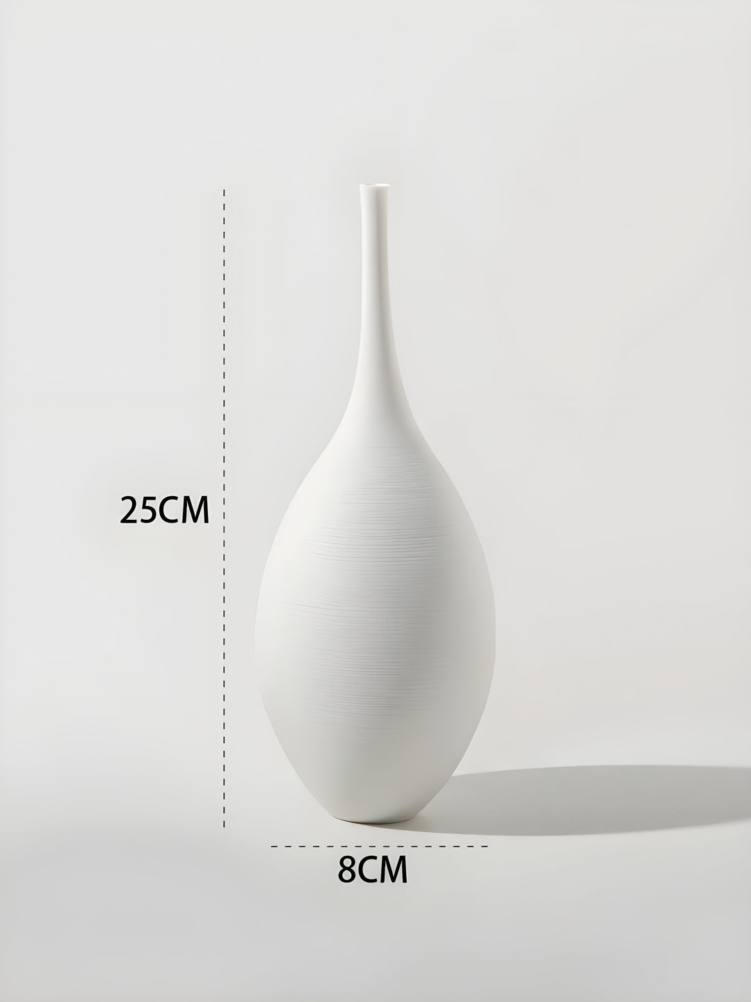 Minimalistic Handcrafted Ceramic Zen Vase