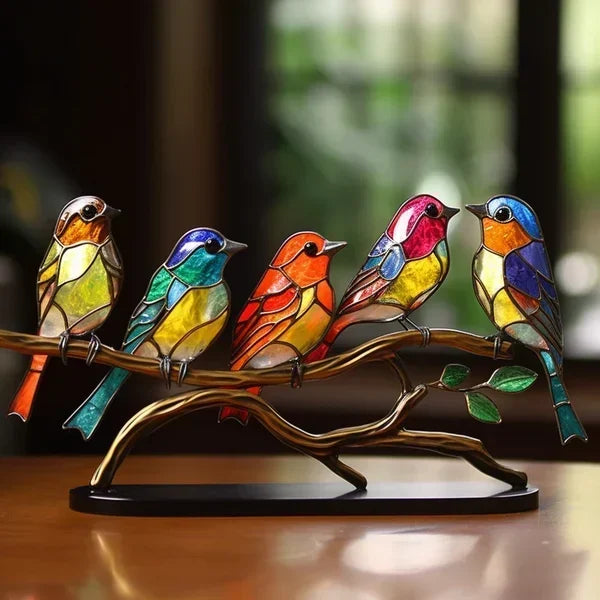 VitraGlow Handcrafted coloured Table Decor | Artistic Luxury Ornament
