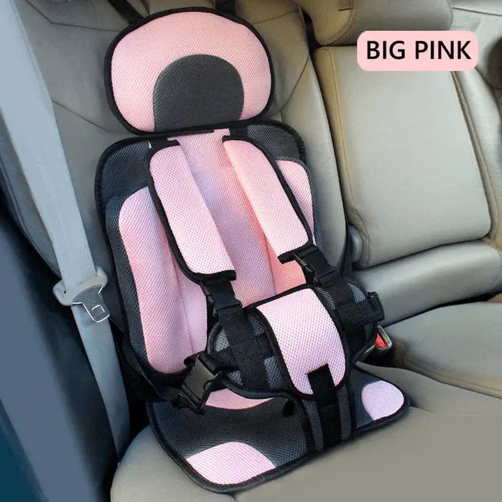 Portable Child Travel Car Seat | Foldable Safety Booster with 5-Point Harness | Ages 0–12 Years