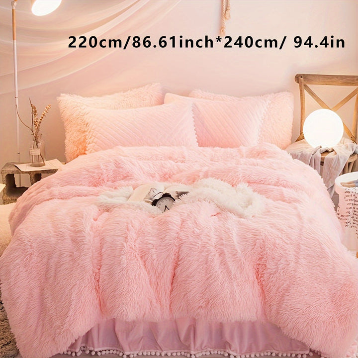 Luxurious Velvet Duvet Cover Set for Ultimate Comfort