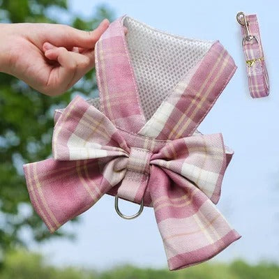 Aurélien Harness – Stylish Dog Harness with Bow