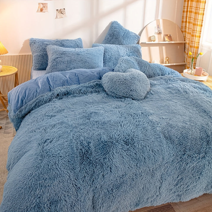 Luxurious Velvet Duvet Cover Set for Ultimate Comfort