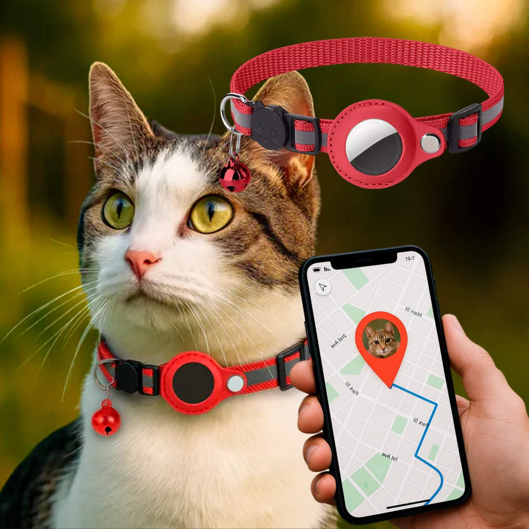 FELITRACK – Cat GPS Tracker Collar with Reflective Design