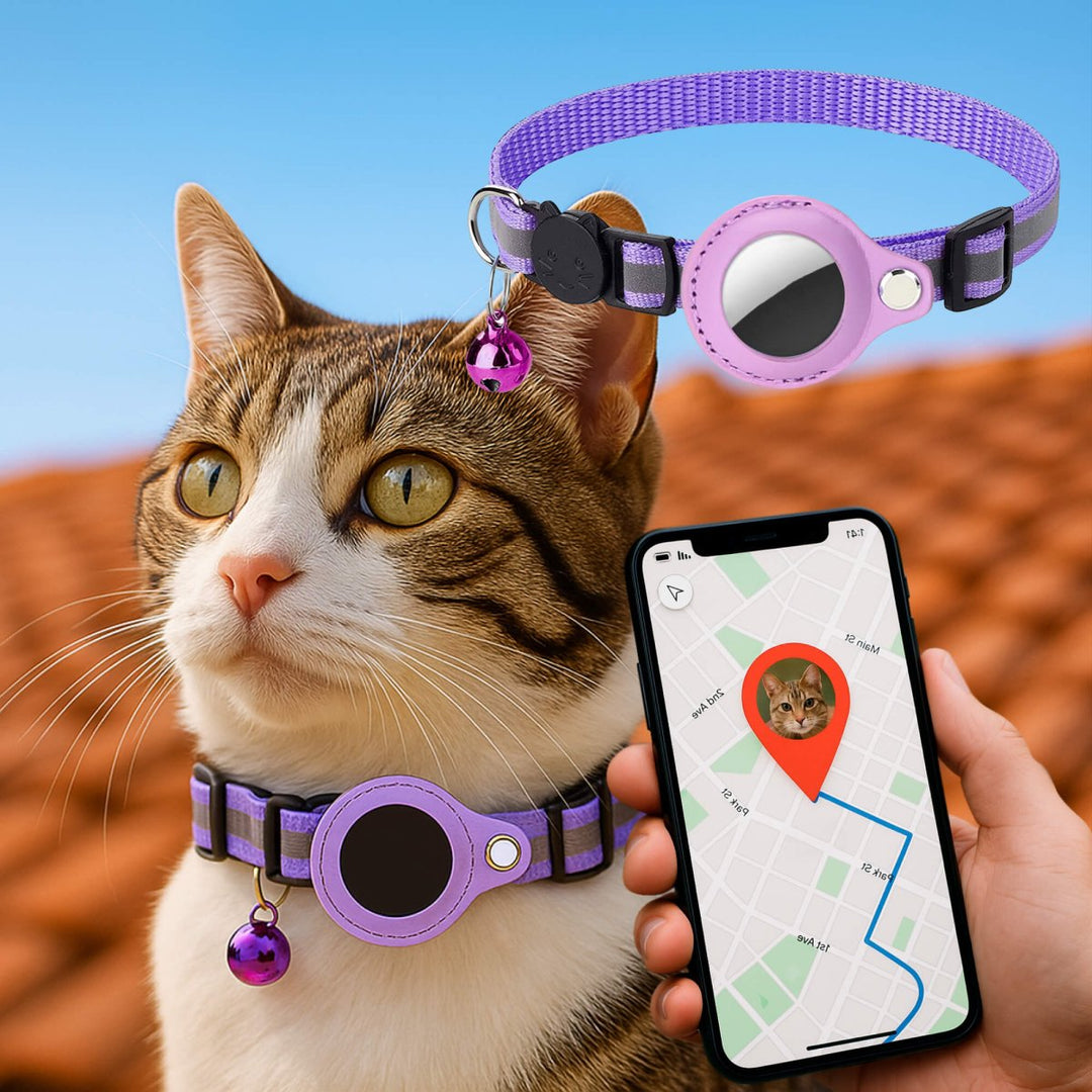 FELITRACK – Cat GPS Tracker Collar with Reflective Design