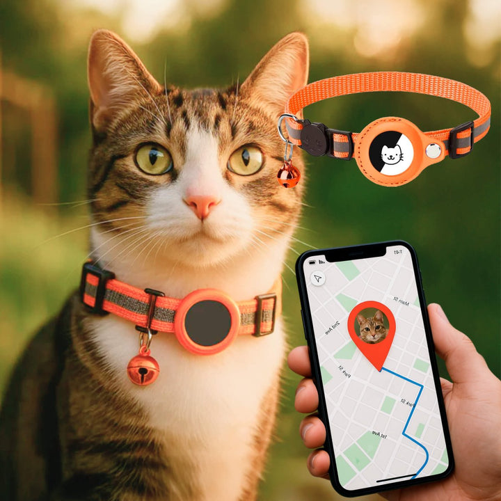 FELITRACK – Cat GPS Tracker Collar with Reflective Design