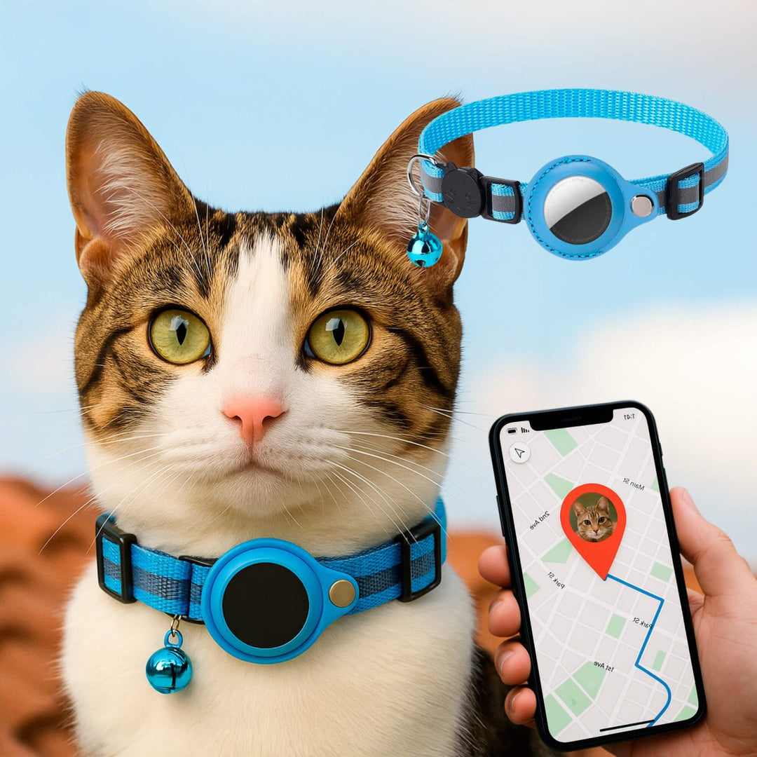 FELITRACK – Cat GPS Tracker Collar with Reflective Design