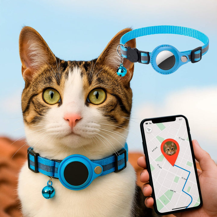 FELITRACK – Cat GPS Tracker Collar with Reflective Design