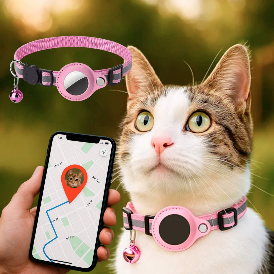 FELITRACK – Cat GPS Tracker Collar with Reflective Design