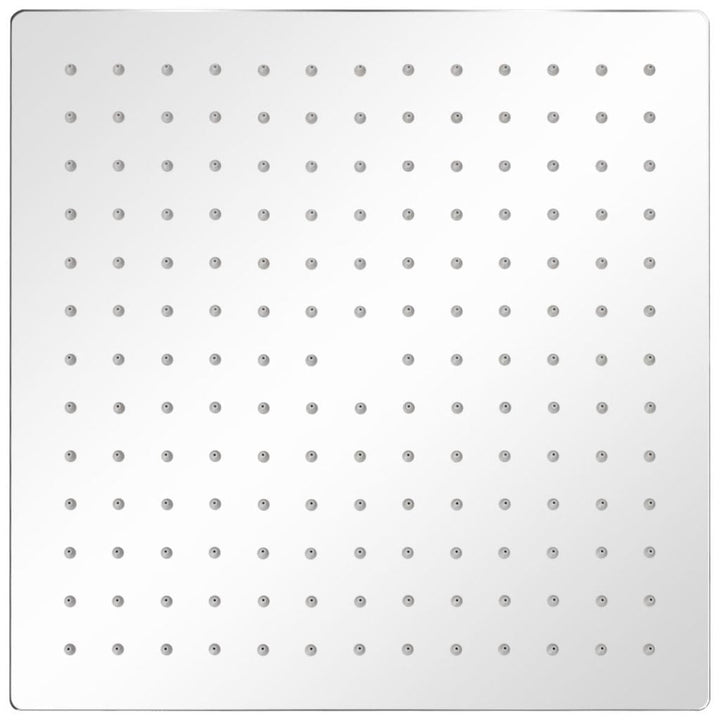 Stainless Steel Square Rain Shower Head - 30x30 cm