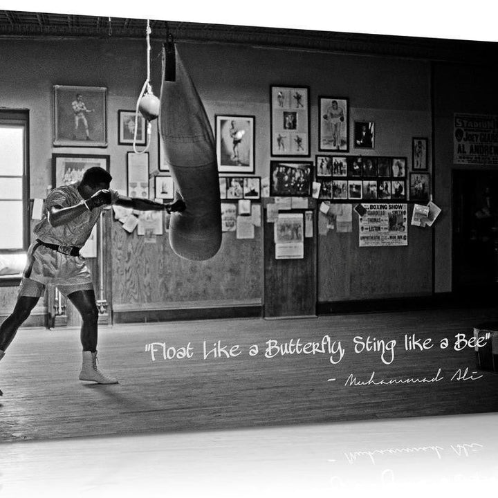 Muhammad Ali Inspirational Canvas