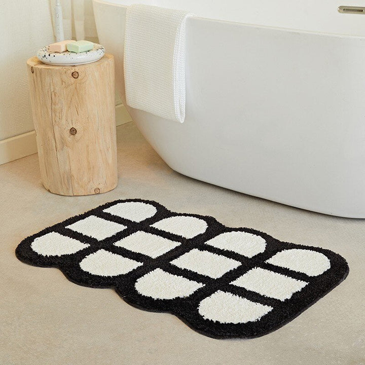 Fluffy Chessboard Carpet