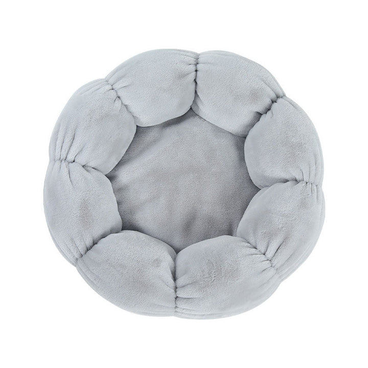 Deep Sleep Flower Shape Cat Bed