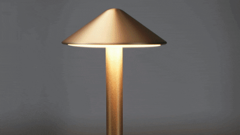 Portable table lamp - Cordless lamp inspired by dimmable Pina Pro