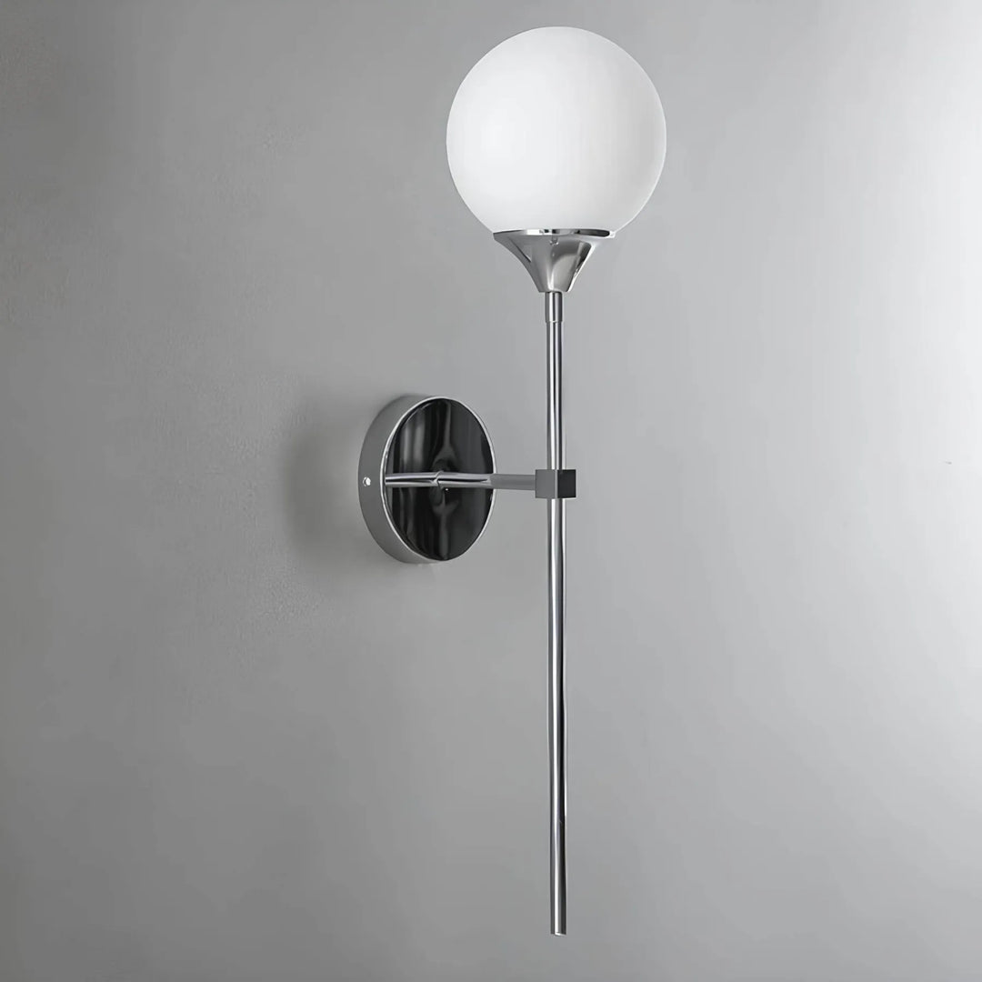 – Scandinavian modern glass wall lamp