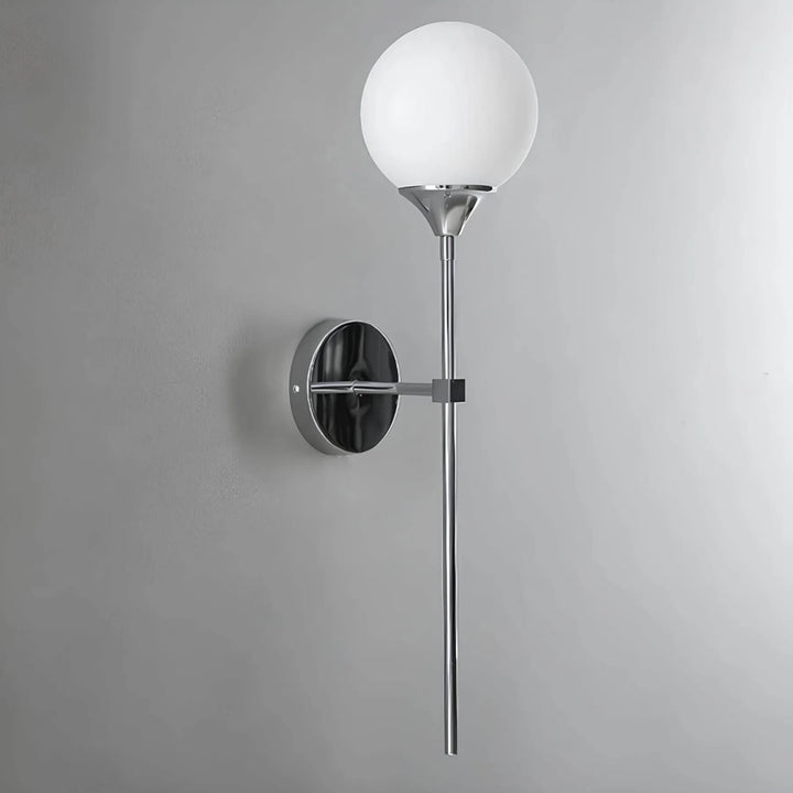 – Scandinavian modern glass wall lamp