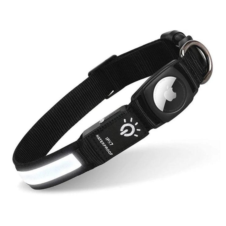 GlowGuard • AirTag Dog Collar