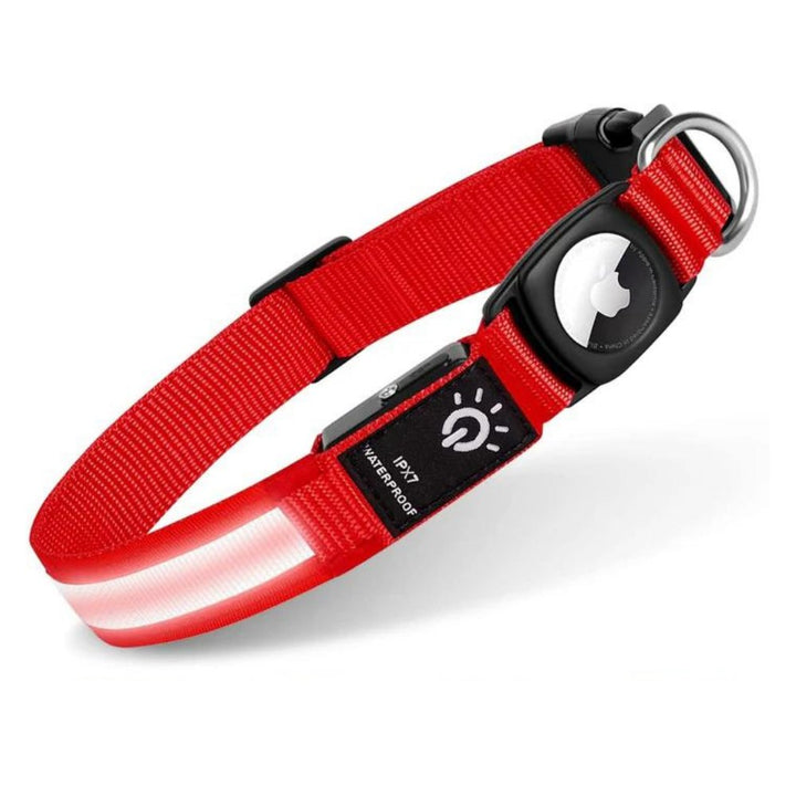 GlowGuard • AirTag Dog Collar