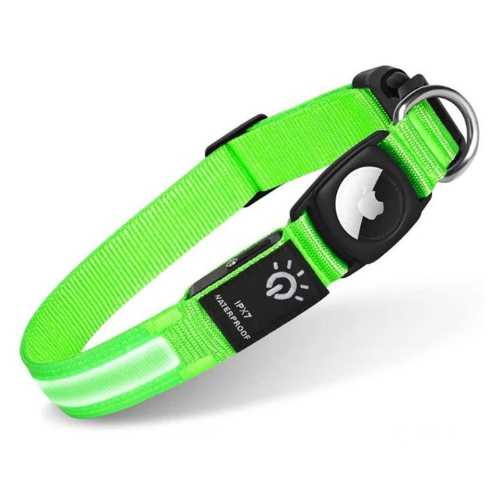 GlowGuard • AirTag Dog Collar