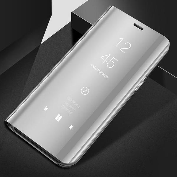 3 in 1 Mirror Flip Case for Samsung Phones