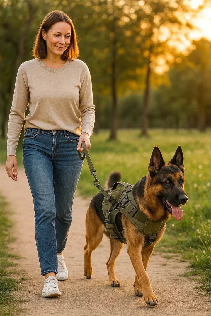 Guardian K9 – Adjustable Dog Training Harness with Control Handle