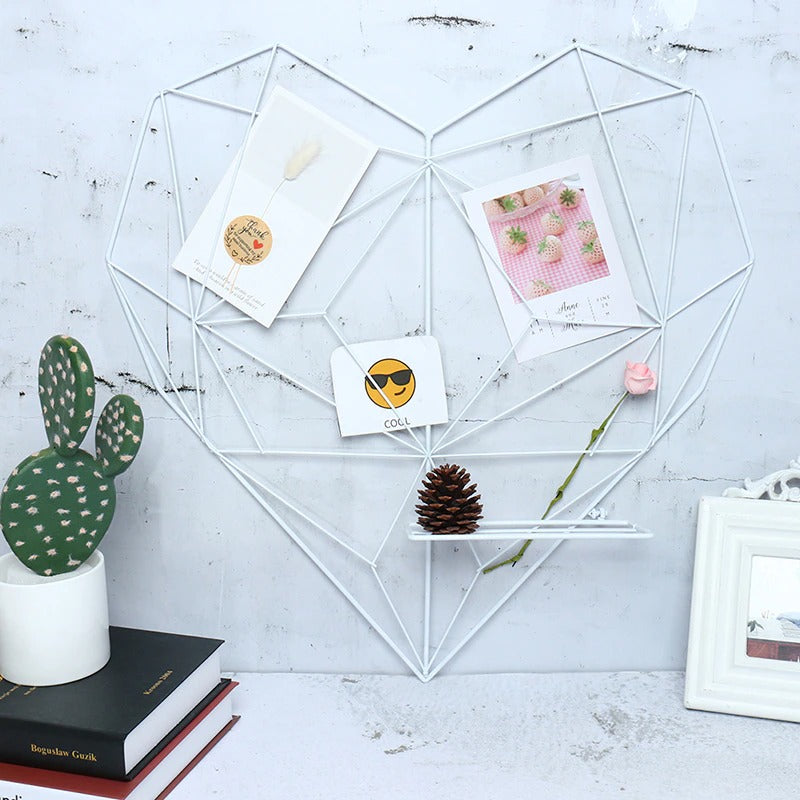 Heart Wire Photo Display
