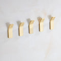 Gold Wall Hooks – Luxurious Brass Coat Hooks for Hallway and Bedroom